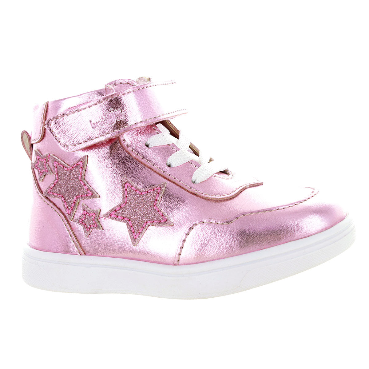 Tenis Media Bota Para Niña Color Rosa Cuarzo Principal