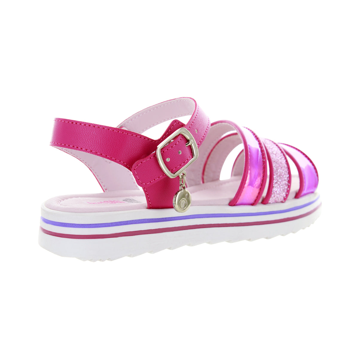 Sandalia Para Niñas Color Rosa Flamingo