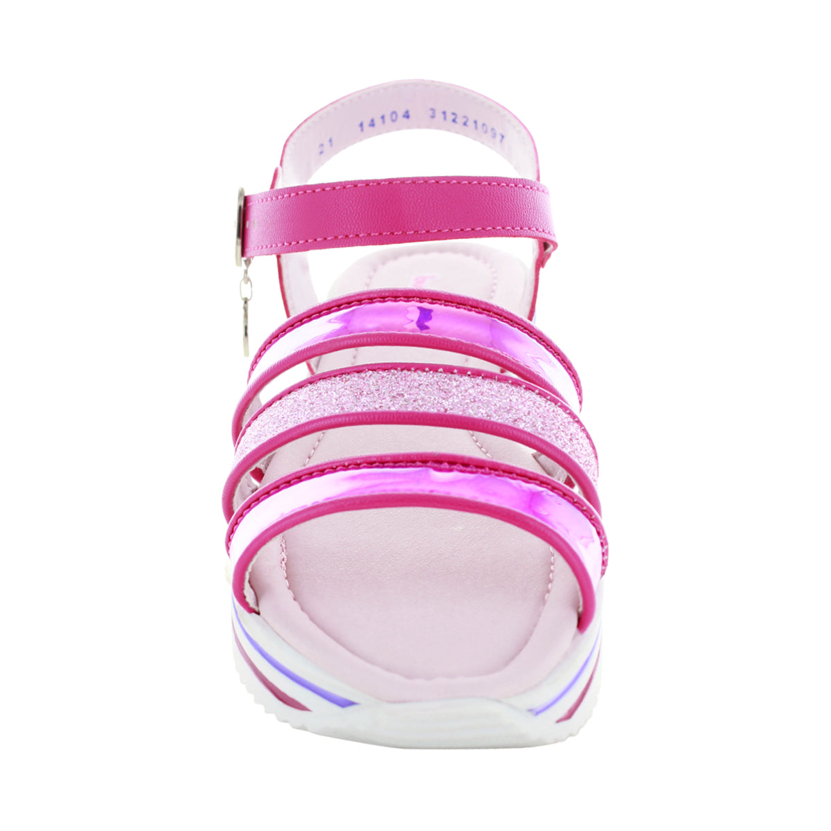 Sandalia Para Niñas Color Rosa Flamingo
