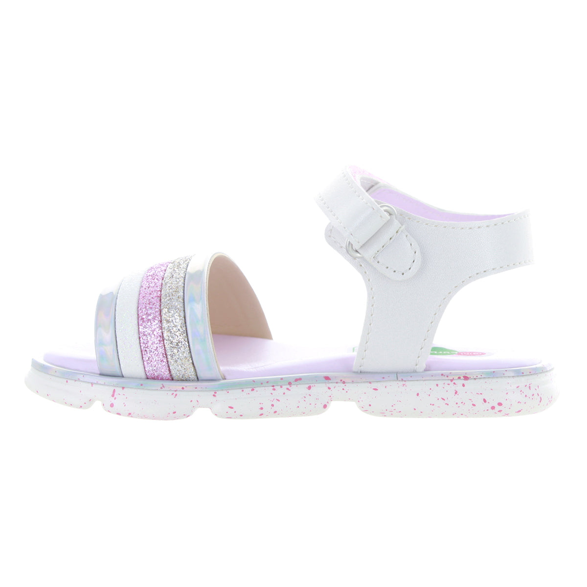 Sandalia Para Niñas Primeros Pasos Color Blanca