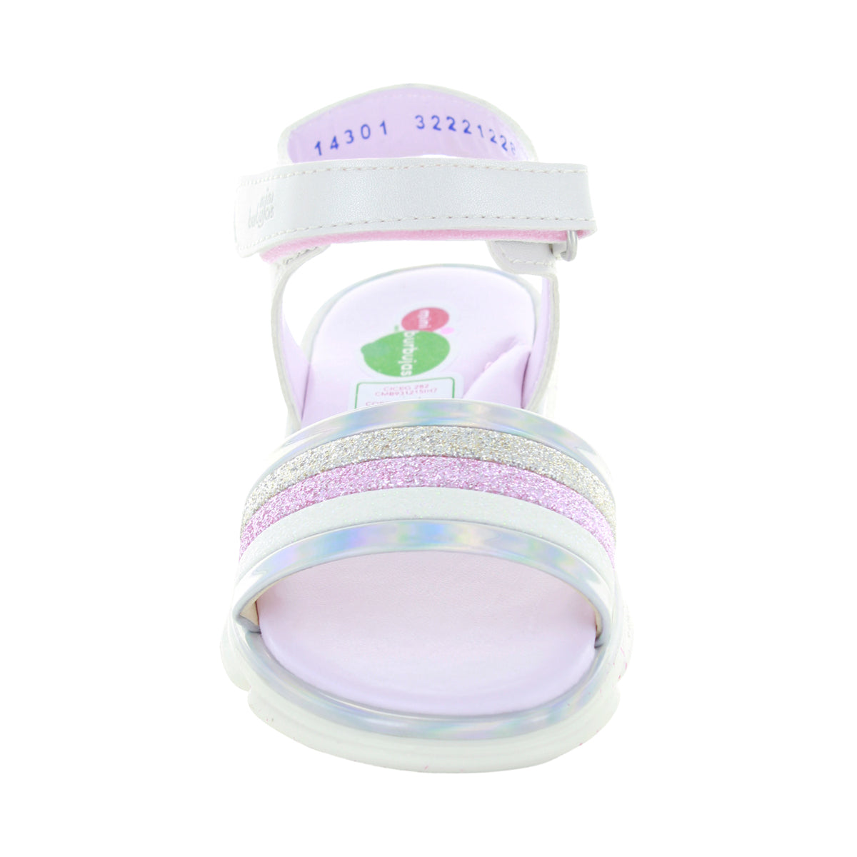 Sandalia Para Niñas Primeros Pasos Color Blanca