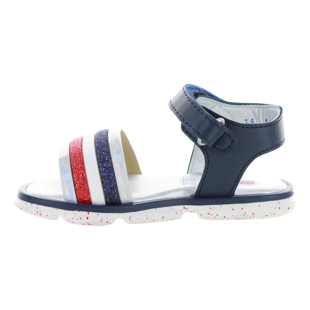 Sandalia Para Niñas Color Marino