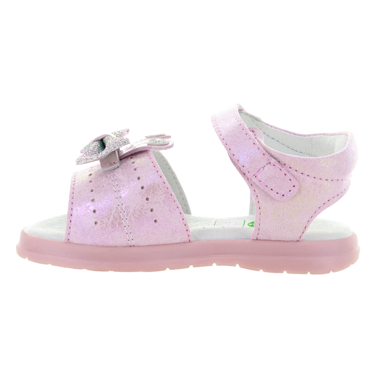 Sandalias Para Niñas Color Marmol Nacar
