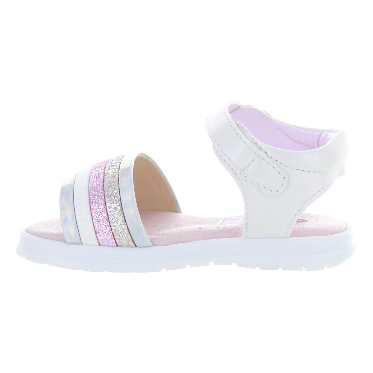 Sandalias Para Niñas Color Blanca