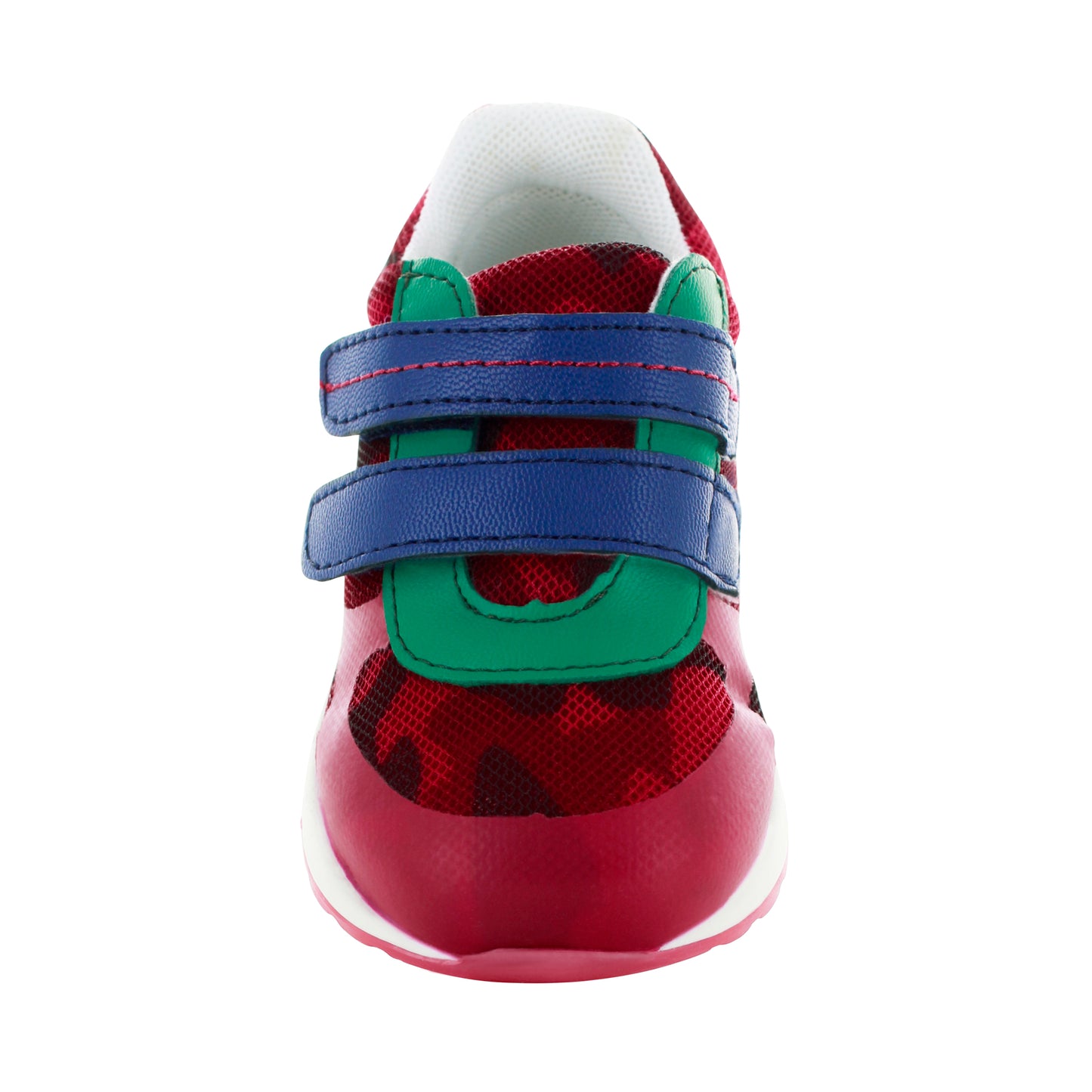 Tenis Para Niño Multicolor Marker Rojo