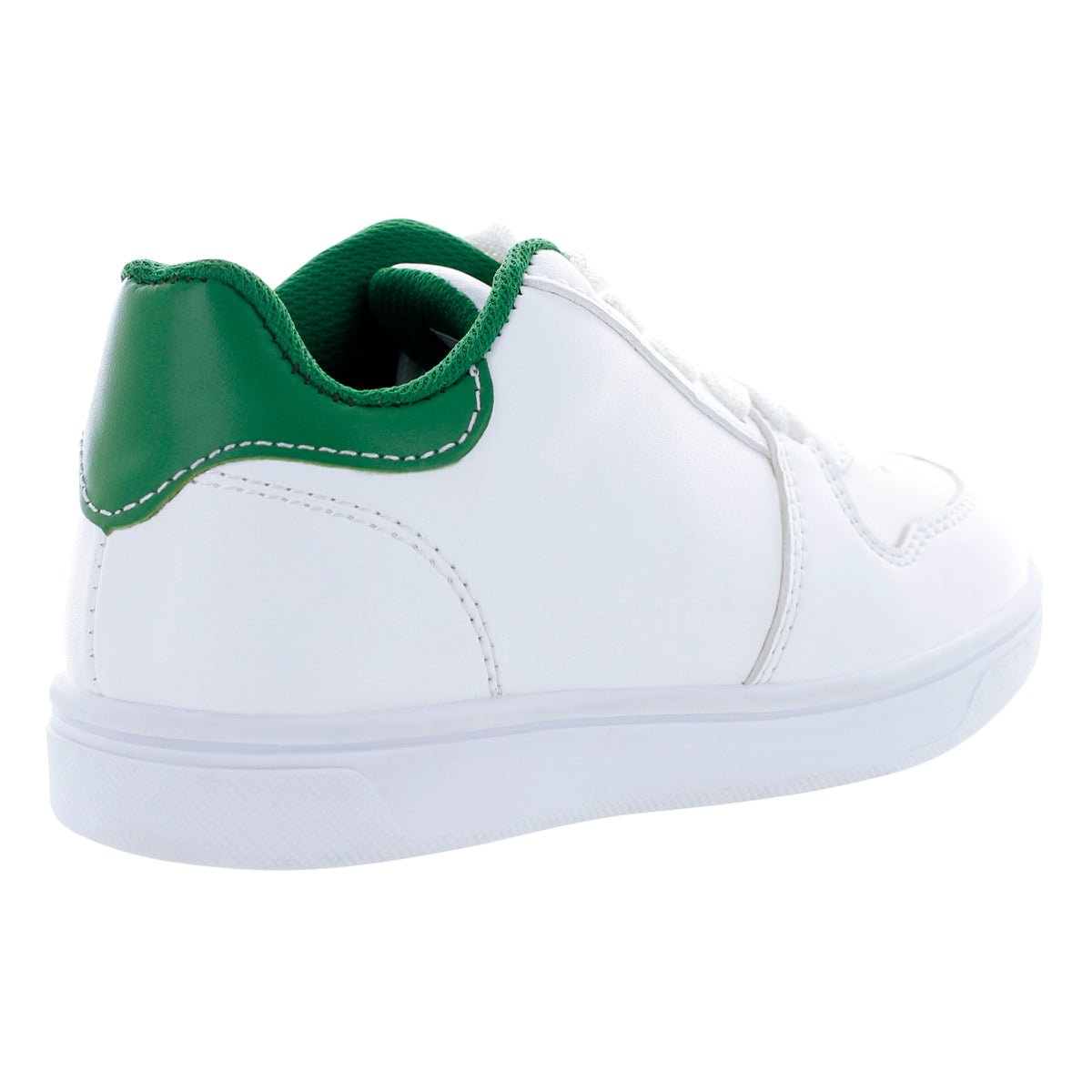 Tenis Blanco con Verde Para Niño