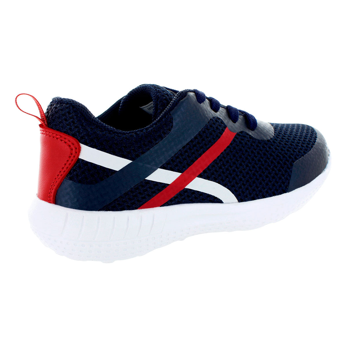 Tenis Color Azul Blanco y Rojo para Niño