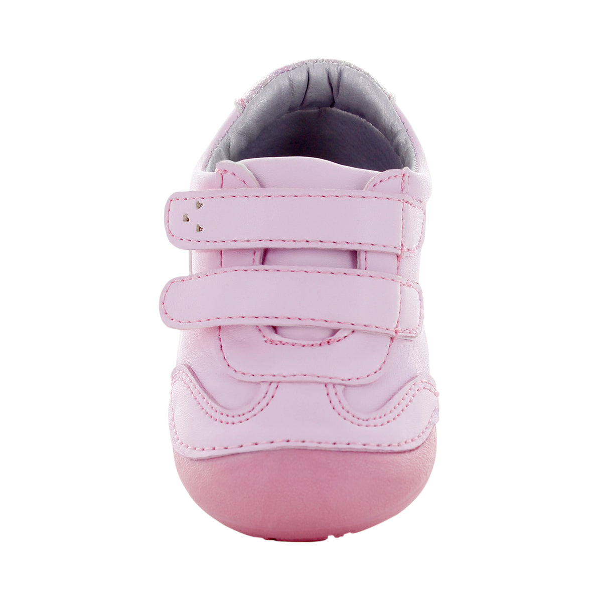 Zapato Color Rosa con Corazones para Niña
