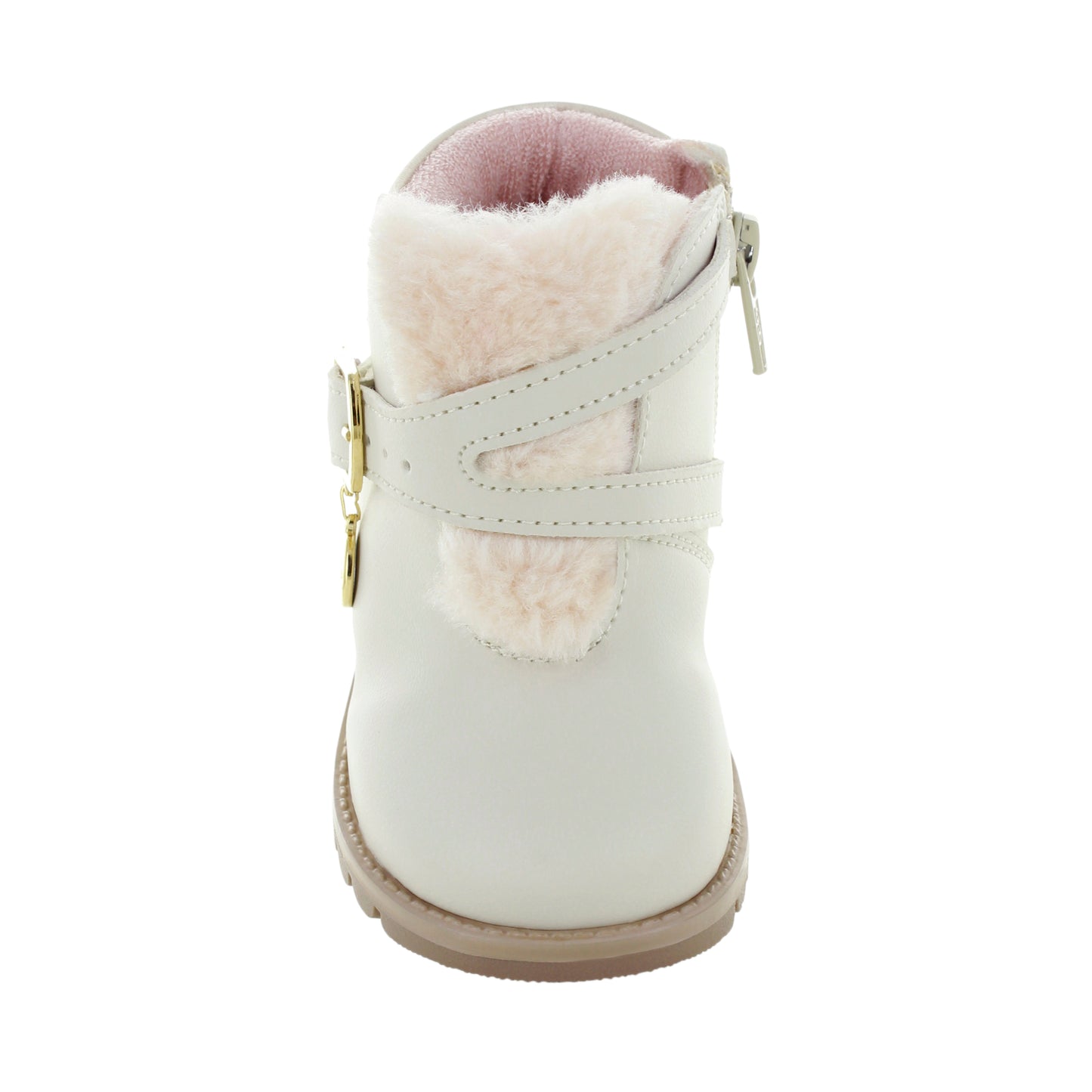 Media Bota Para Niña Color Latte