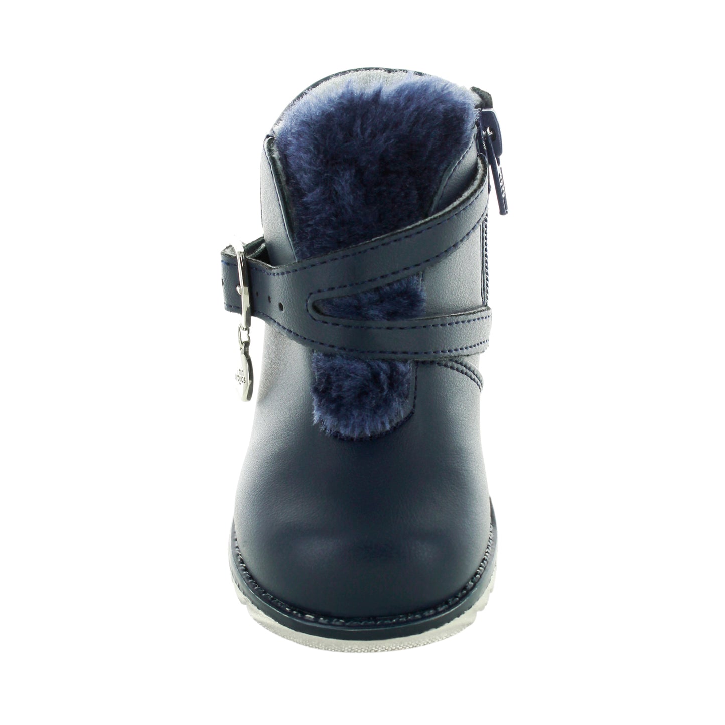 Media Bota Para Niña Color Marino