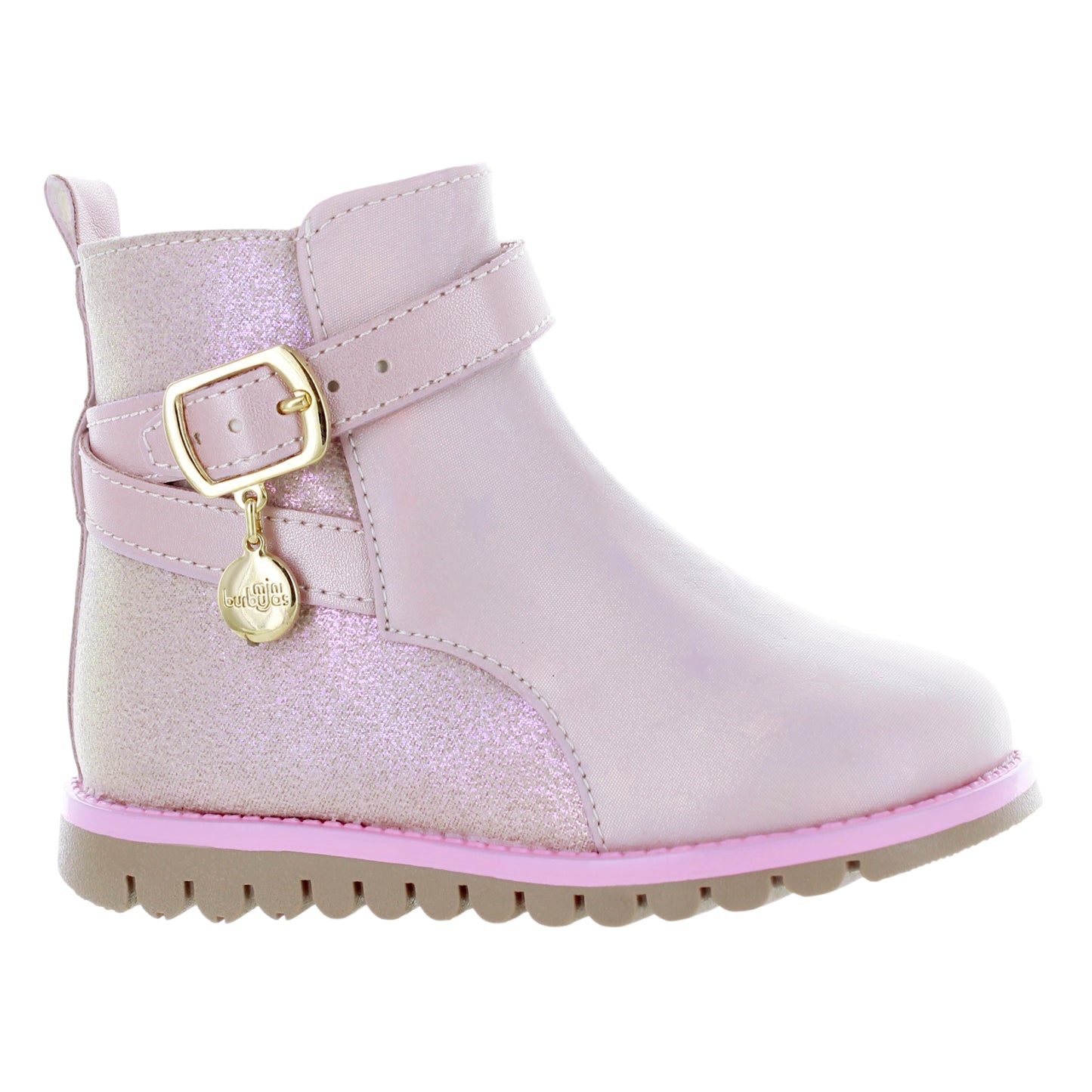 Media Bota Para Niña Color Maquillaje