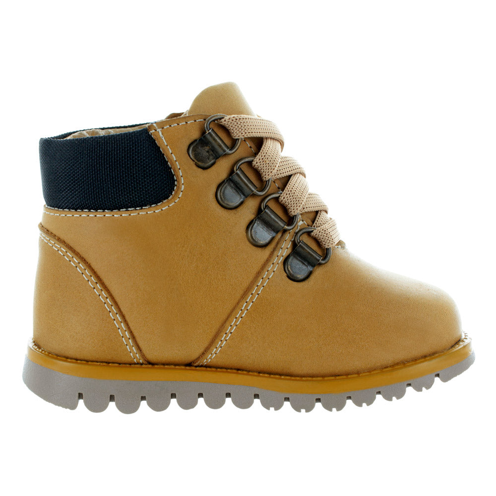 Bota-Color-Arena-De-Piel-Para-Nino