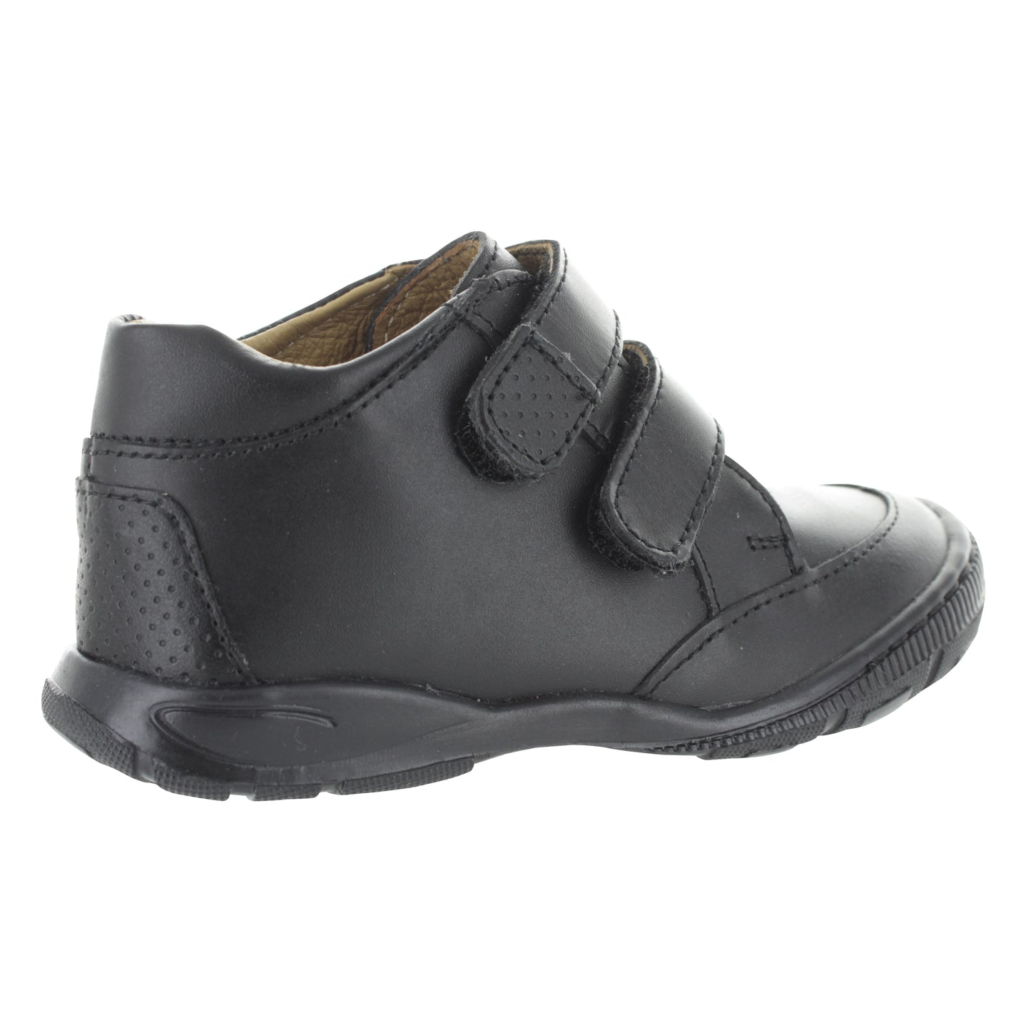 Zapato escolar para niño color negro mate