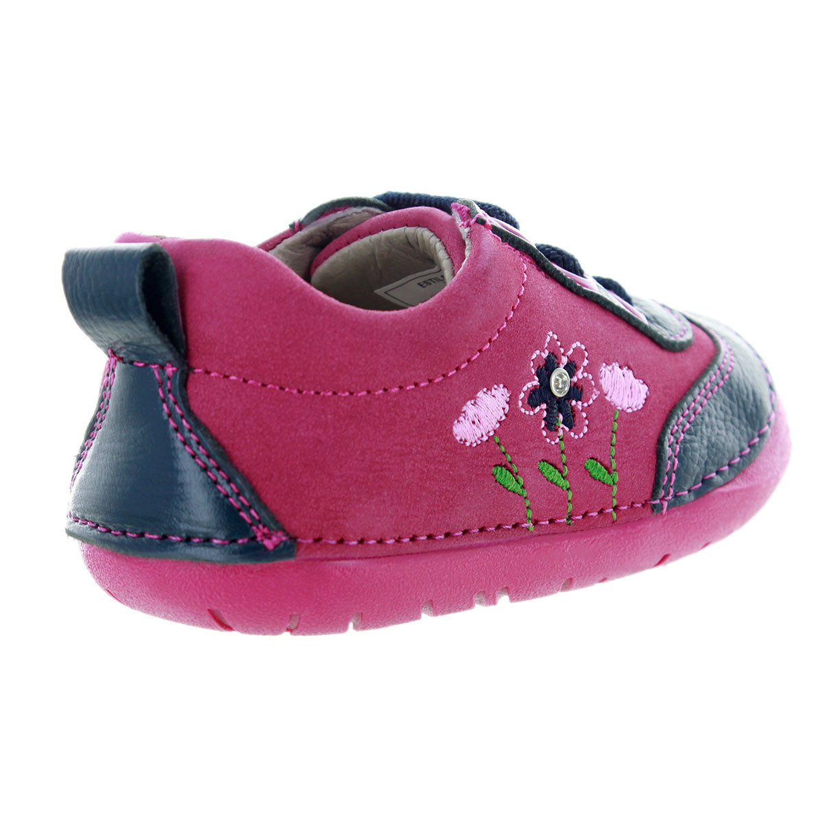 Zapato Natura Para Niña Color Fucsia Detrás