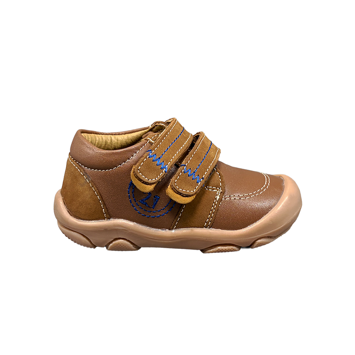 Zapatos Color Café Camel para Nino Primeros pasos