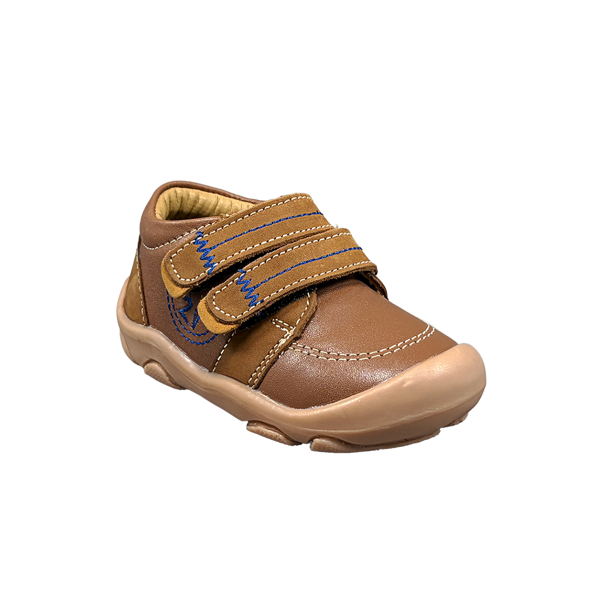 Zapatos Color Café Camel para Nino Primeros pasos