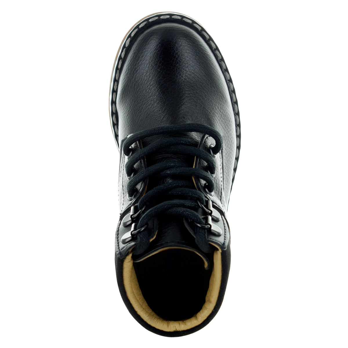 Media Bota Color Negro Para Niño