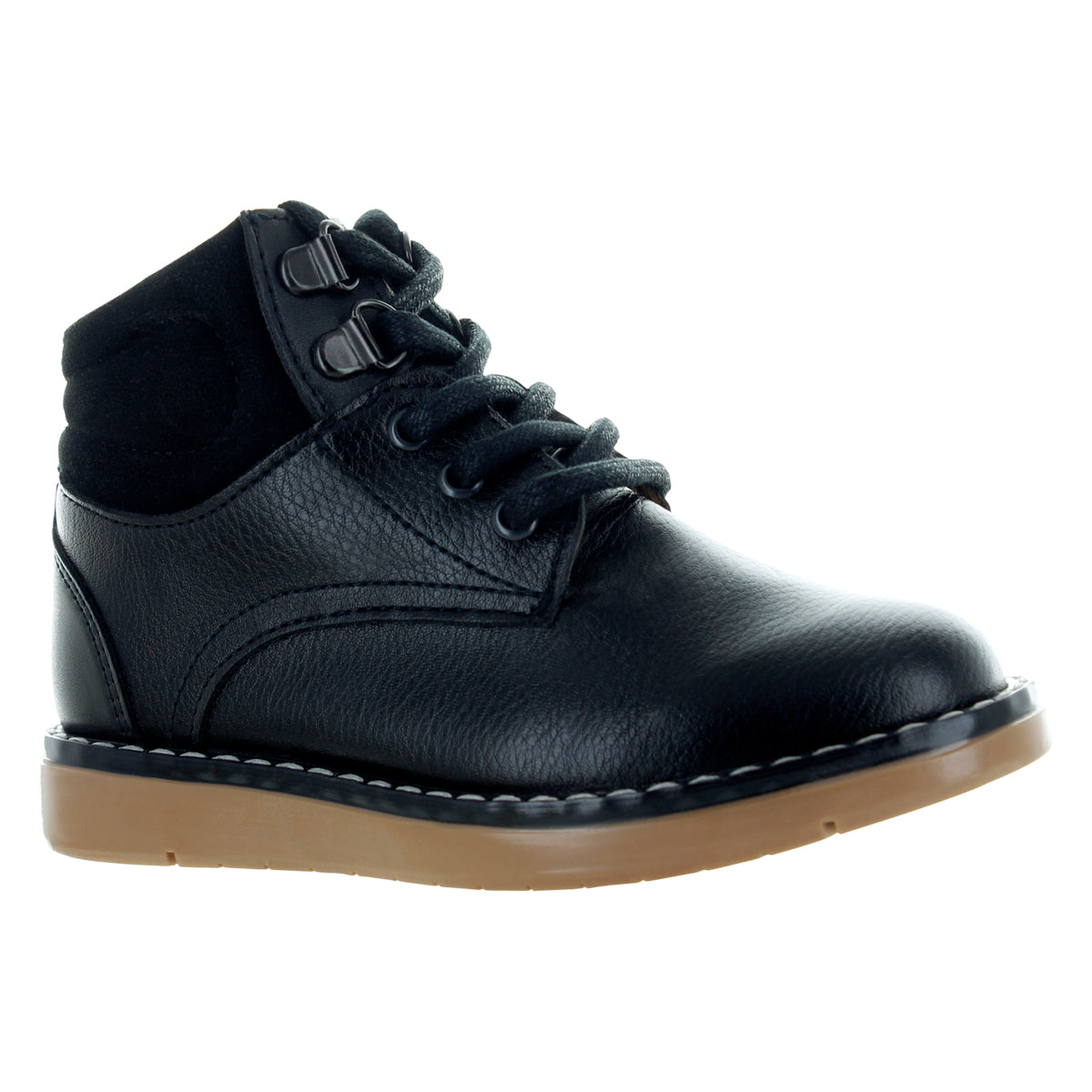 Media Bota Color Negro Para Niño