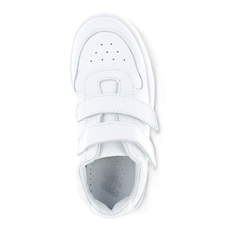 Tenis Escolar Blanco Unisex de Piel Ultra Ligeros 28656E00