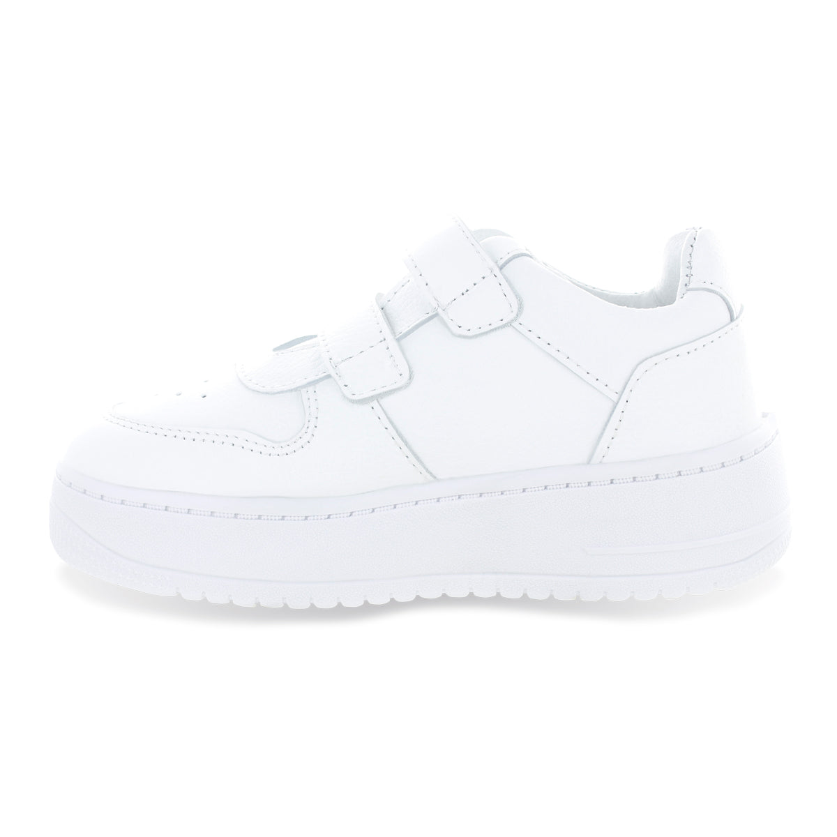 Tenis Escolar Blanco Unisex de Piel Ultra Ligeros 28656E00