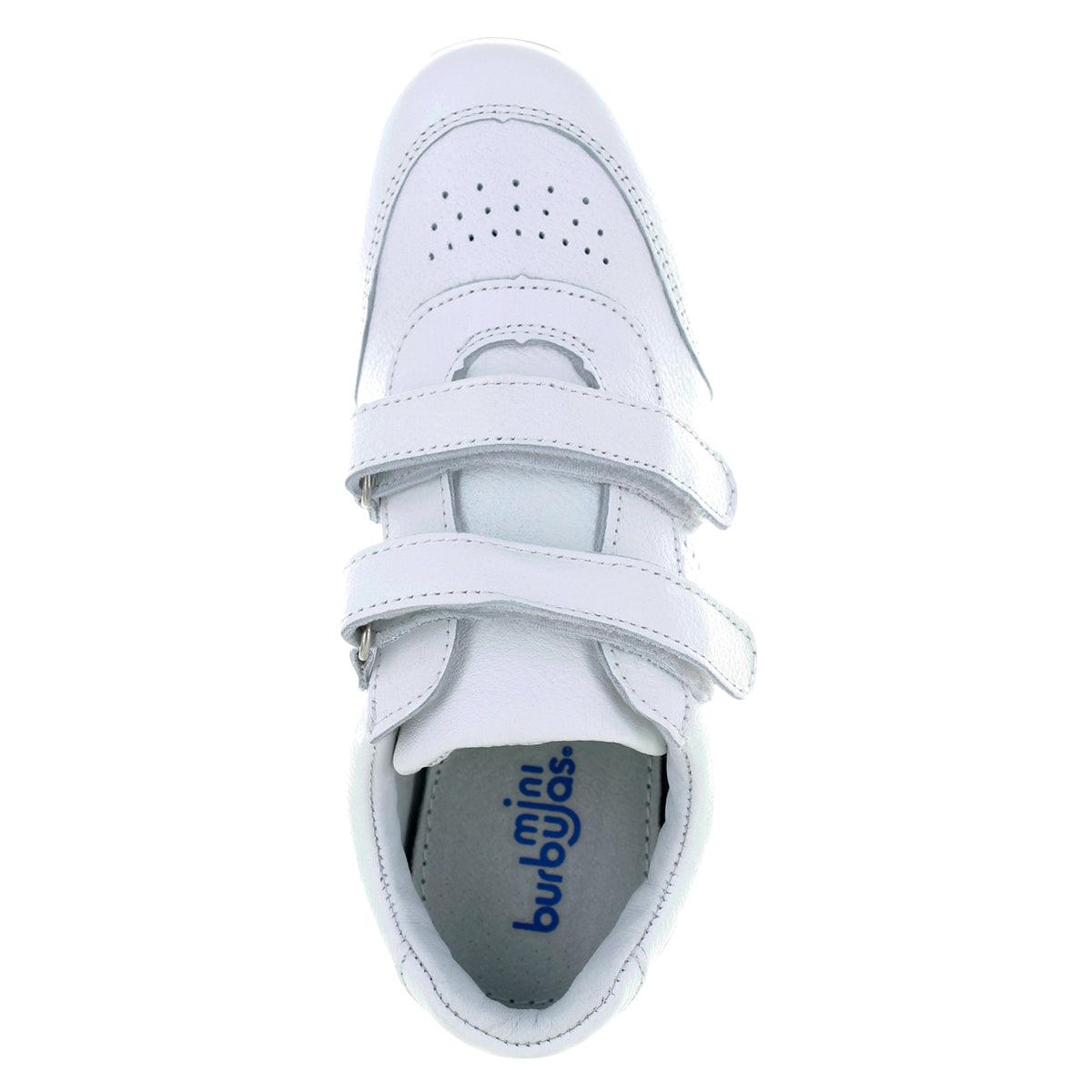 Tenis Escolar Color Blanco Unisex de Piel