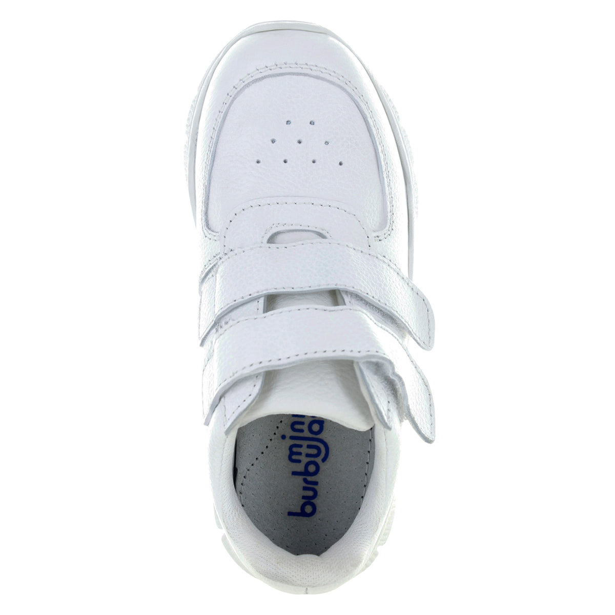 Tenis Escolar Color Blanco Unisex de Piel Natural