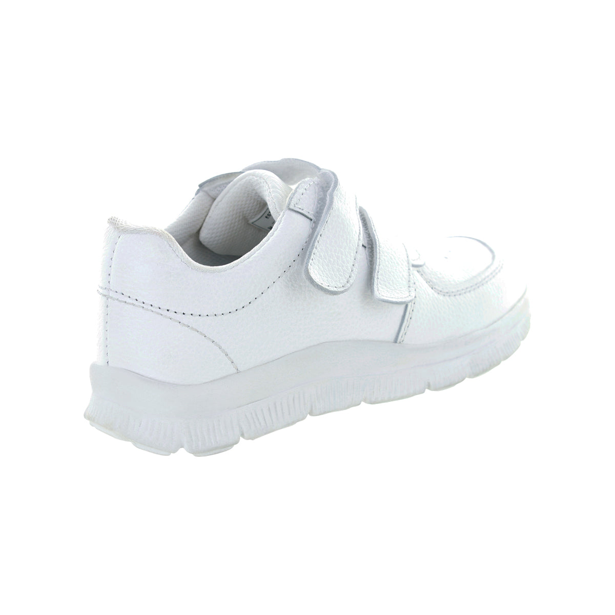 Tenis Escolar Color Blanco Unisex de Piel Natural