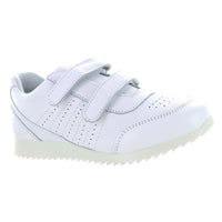 Tenis Escolar Color Blanco Unisex de Piel