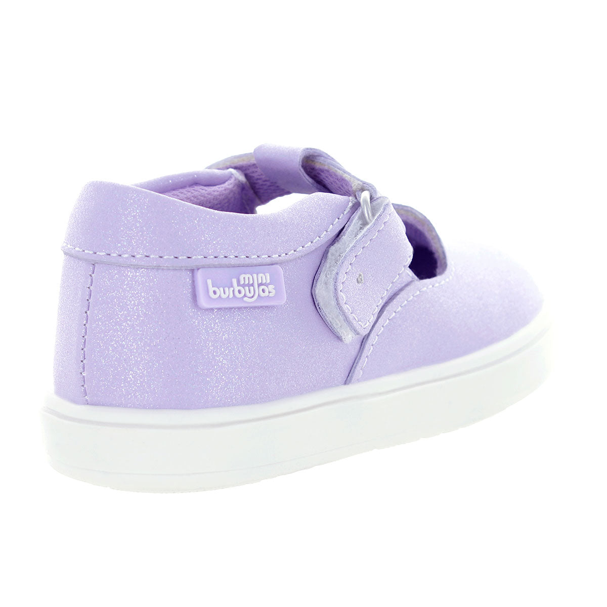 Tenis Para Niñas Color Lila Lavanda Detrás