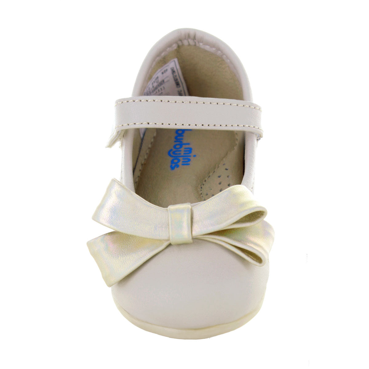 Zapato De Ceremonia Color Beige Para Niñas