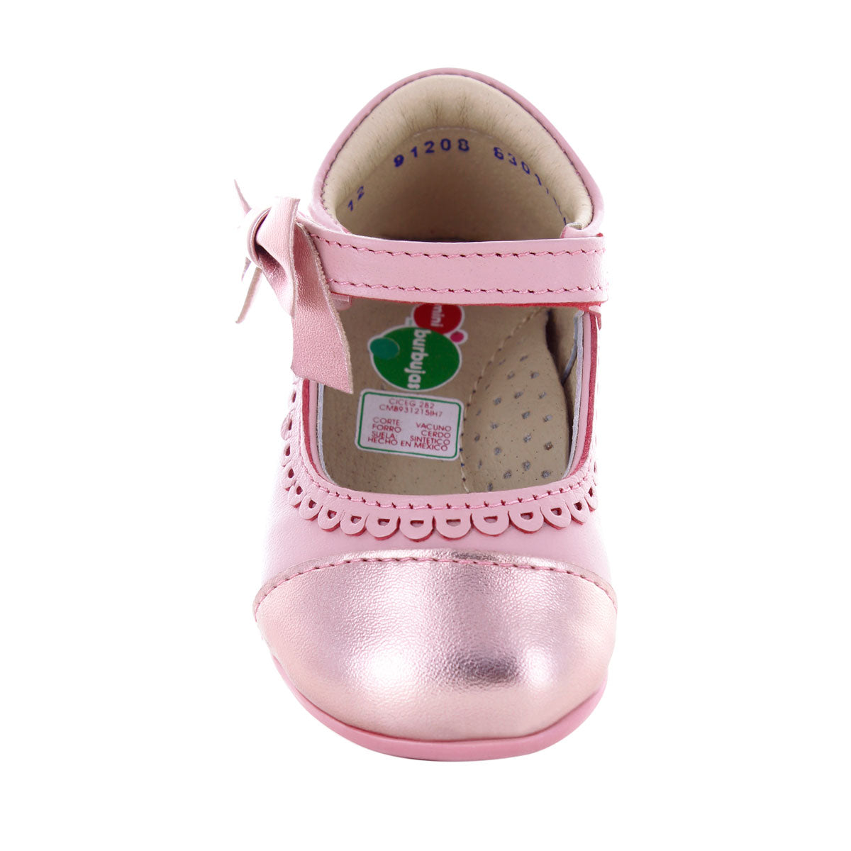 Zapato De Ceremonia Color Rosa Para Niñas