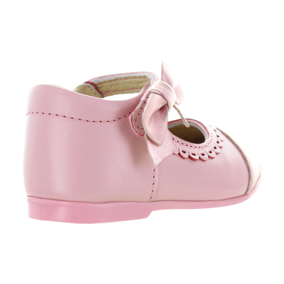 Zapato De Ceremonia Color Rosa Para Niñas