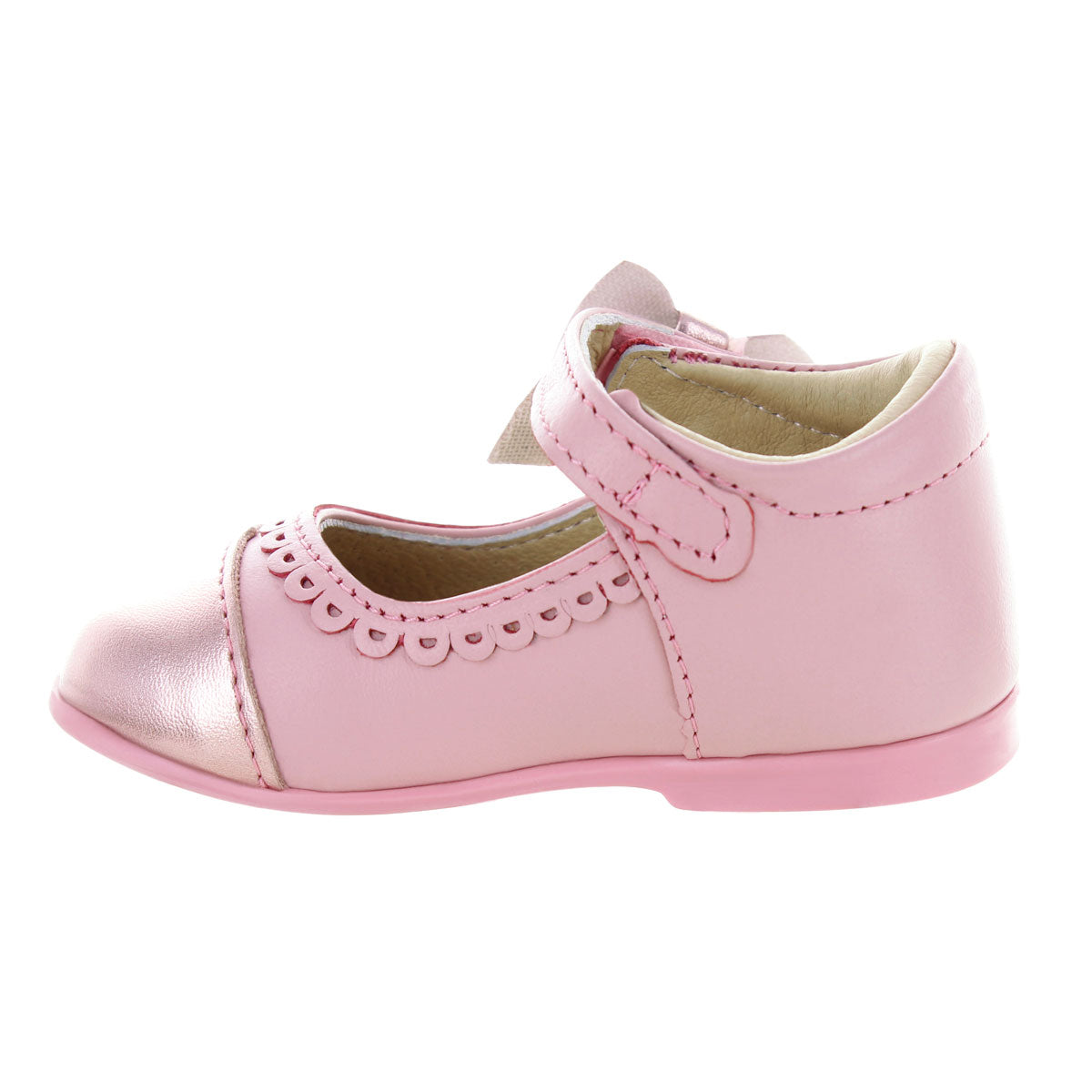 Zapato De Ceremonia Color Rosa Para Niñas