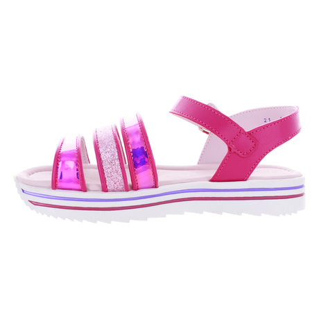 Sandalia Para Niñas Color Rosa Flamingo