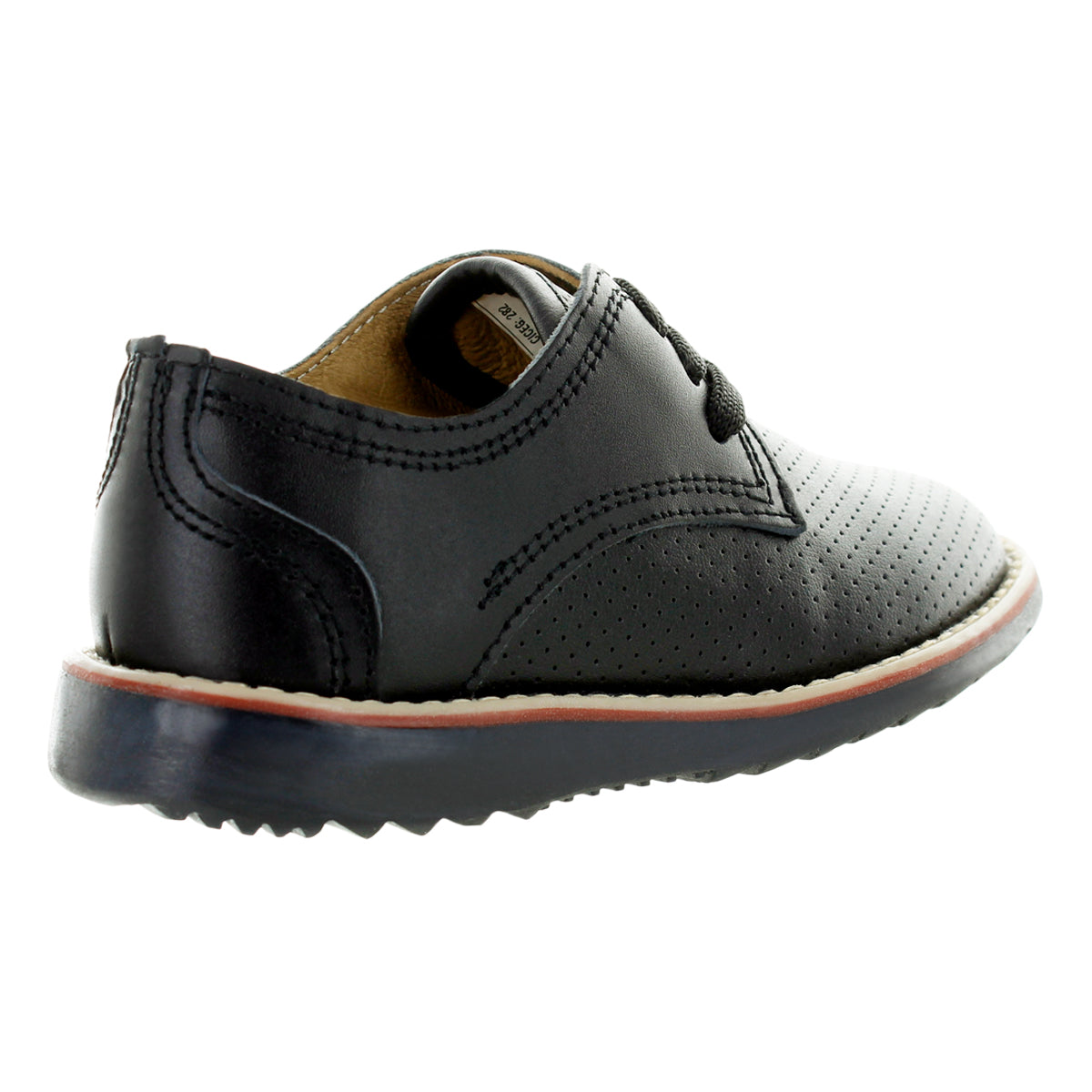 Zapato Color Negro Casual con Agujeta Para Niño