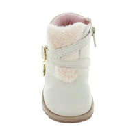 Media Bota Para Niña Color Latte