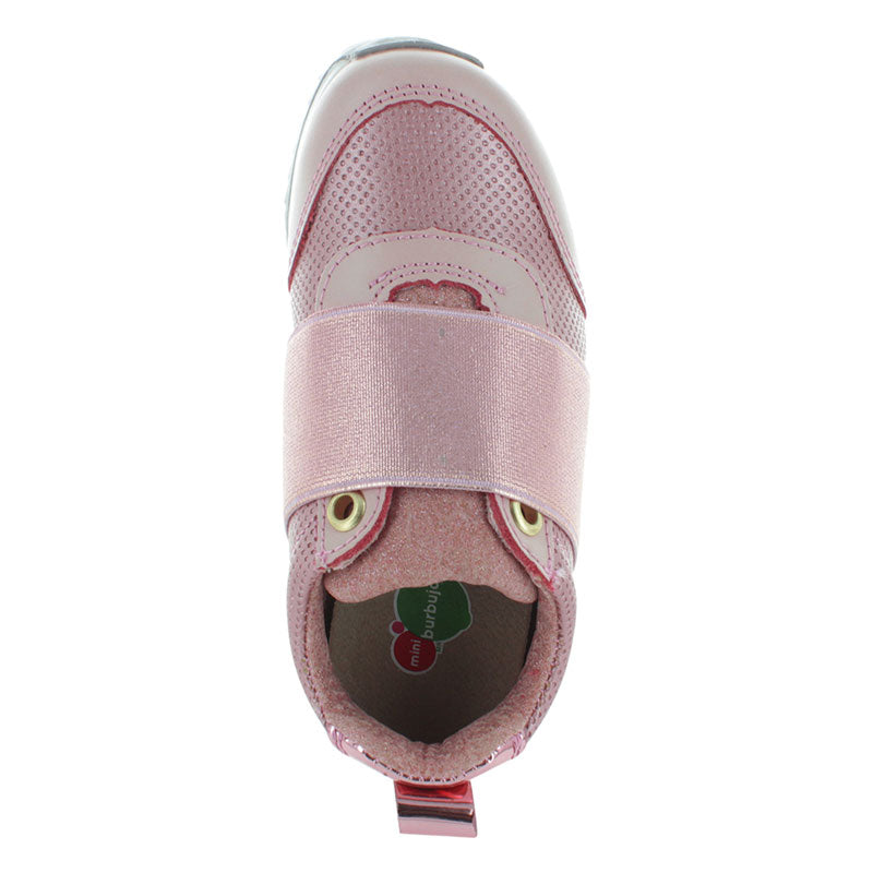 Tenis-Color-Rosa-Cuarzo-Con-Ajuste-Elastico-Para-Nina