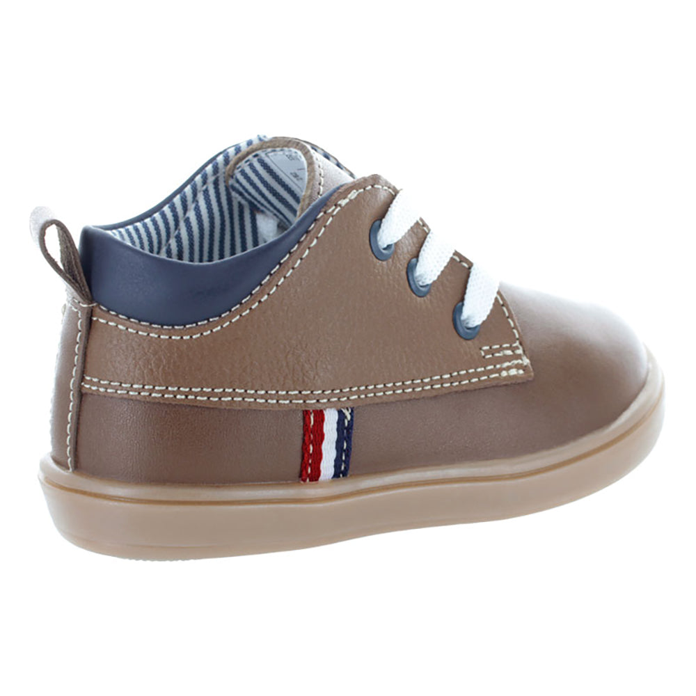 Zapatos-Color-Cafe-Para-Nino-Etapa-Preescolar