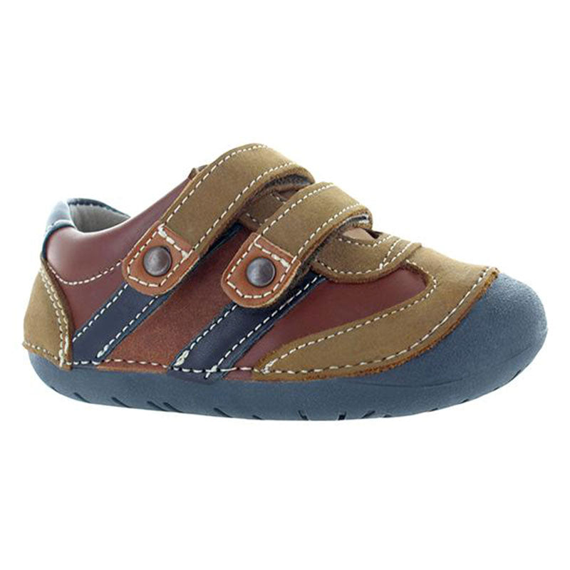 Zapatos-De-Piel-Color-Oxido-Con-Azul-Marino-Para-Nino