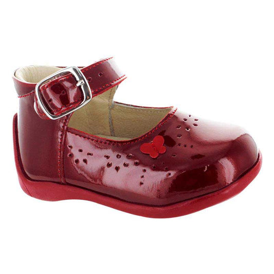 Zapatos-De-Piel-Color-Rojo-para-Ninas
