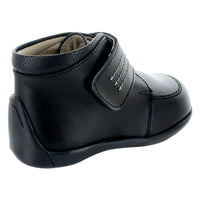 Zapatos-De-Vestir-Color-Negro-Con-Velcro-Para-Nino