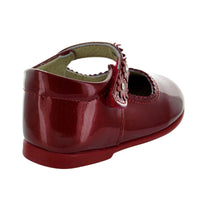 Zapatos-De-Vestir-Infantil-Color-Rojo-Carmin-Para-Nina
