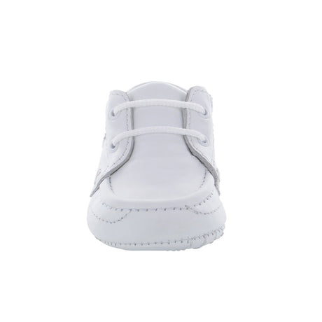 Zapatos-Ligeros-Color-Blanco-De-Agujeta-Para-Nino-Recien-Nacido